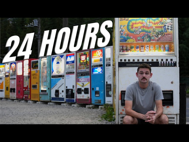 EATING Japanese VENDING MACHINE Food for 24 Hours 🇯🇵