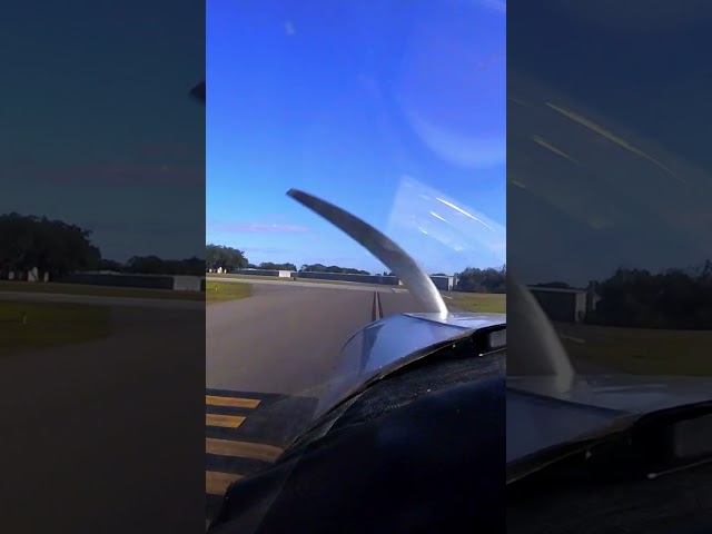 Takeoff RWY 5 GIF - flying with my kids! #cockpit #pilotlife