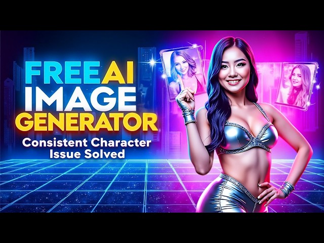 Best FREE  AI Image Generator with Consistent Characters | Create Unlimited AI Images