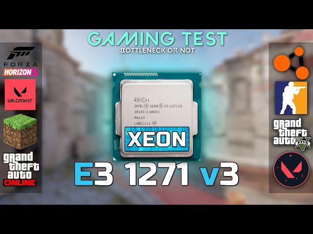 XEON E3 1271 v3 Gaming | Test Games on Low Settings Bottleneck or NOT ?