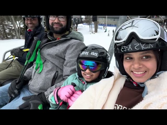 ⛷️❄️Skiing Getaway, Big Boulder | Maryam Masud and Fatima Masud did amazing in the Pocono Mountain