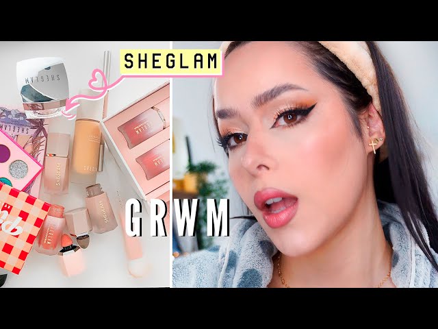 Se arrume comigo usando todos produtos SHEGLAM | Primeiras impressões SINCERA!