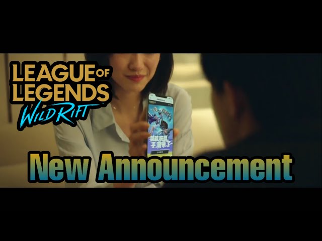 League Of Legends Wild Rift: Announcement Trailer (Chinese & Global) 2020