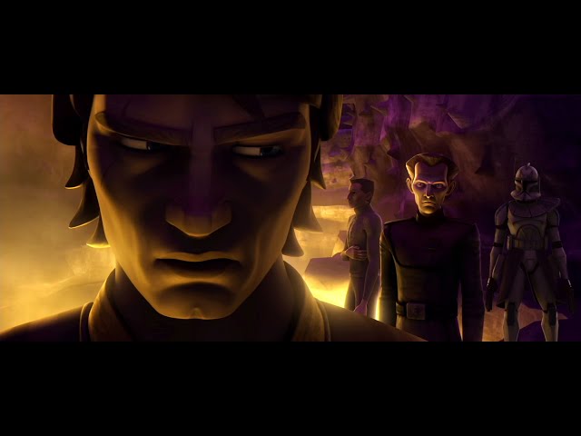 Anakin Confronts Captain Tarkin [4K HDR] - Star Wars: The Clone Wars