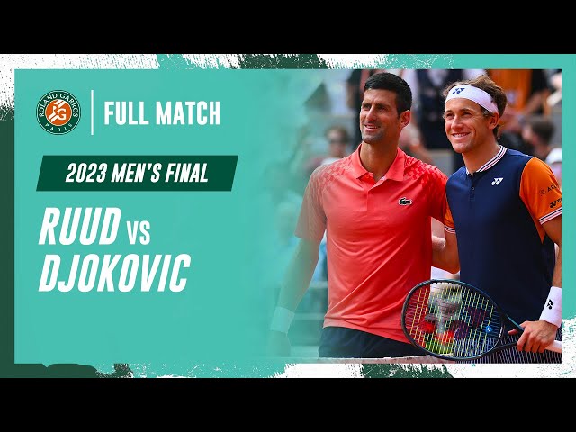 Djokovic vs Ruud 2023 Men's final Full Match | Roland-Garros