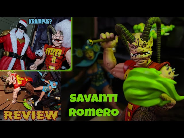 Savanti Romero Mirage Comics TMNT NECA Figure Review