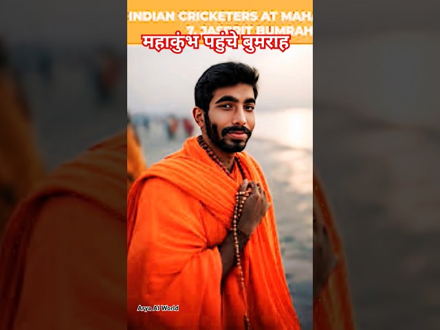 "Jasprit Bumrah’s Spiritual Journey | Holy Dip in the Ganges | Divine Experience"