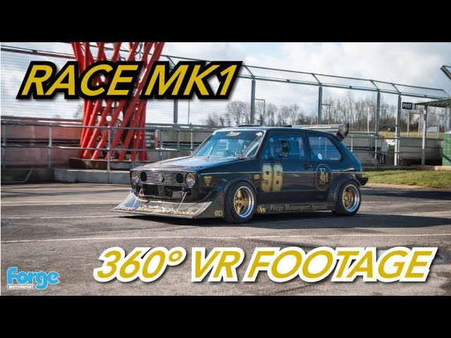 Forge Motorsport Berg Cup/Race VW Mk1 Golf VR 360º Track Footage