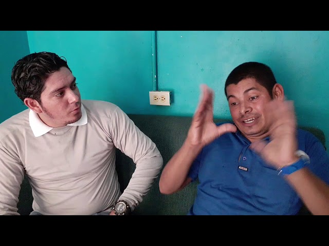 Evangelista Cristián urbina habla de la palabra de Dios a Hijo del Apostol Santiago Zuniga