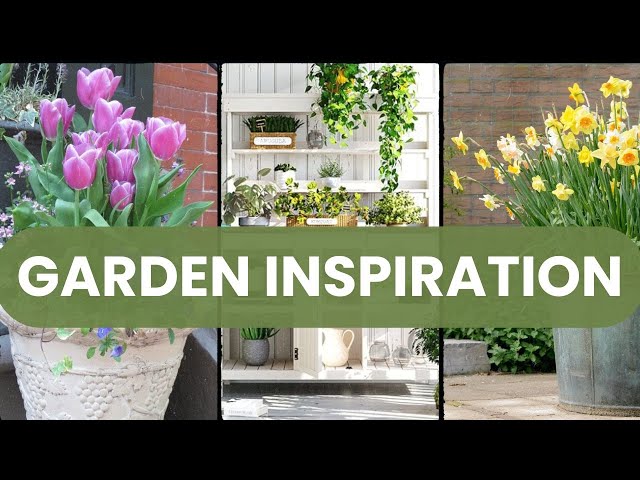 How to Elevate Your Garden// Potting Benches //Container Flower Planters