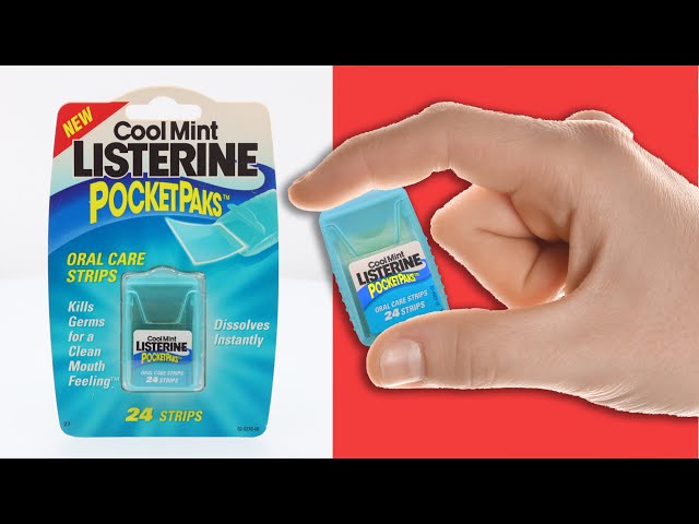 The Insane Popularity of Listerine Breath Strips in the Early 2000s