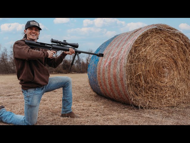 Can a Hay Bale Stop a 50 Cal Sniper Rifle?