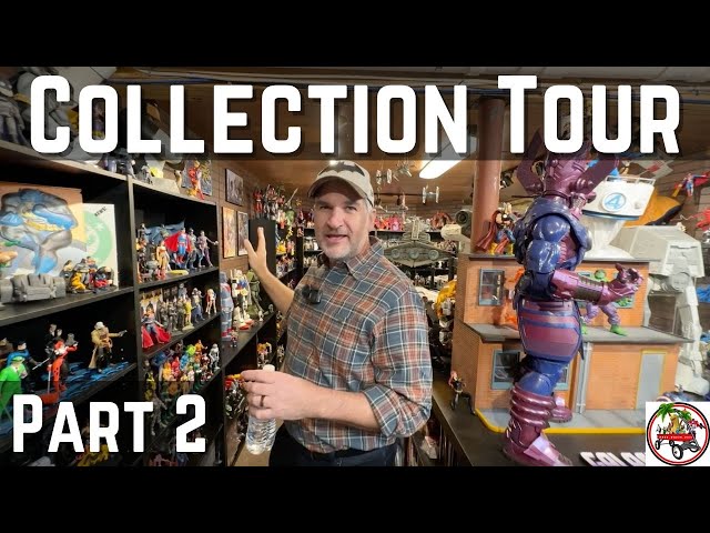 Chris' Collection Tour (Part 2) 40+ Years of Action Figure Collecting #actionfigures #collection