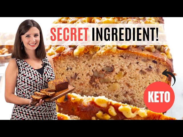 KETO BANANA BREAD RECIPE: Secret Ingredient Tastes Just Like Bananas!