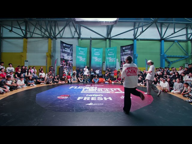 FUSION CONCEPT KYRGYZSTAN QUALIFIER 2024 |POPPING BEGINNERS 1/2|MIRON POPPING LAB ALISHA POPPING LAB