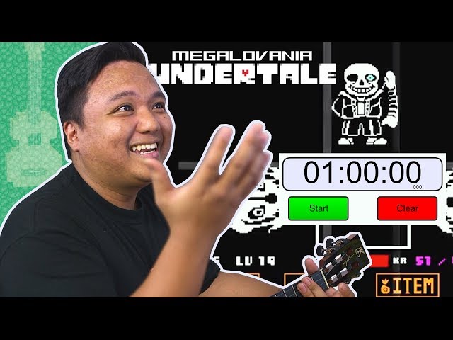 UKULELE Player VS MEGALOVANIA (Undertale Theme) - Ukulele Challenge