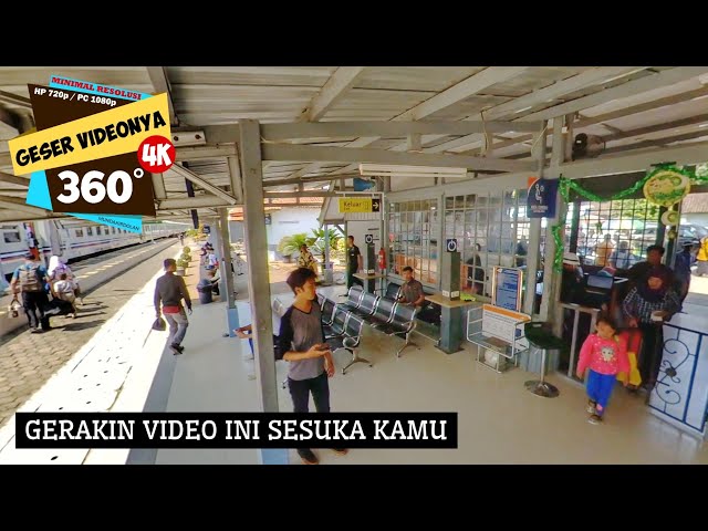 Stasiun Weleri Kendal dalam Video 360 Derajat