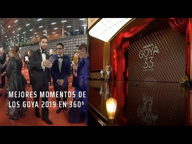 Los GOYA 2019 en 360º: MEJORES MOMENTOS | Vídeo 360º