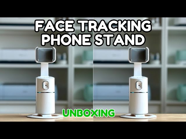 Unboxing the Ultimate Face Tracking Phone Mount | 360° Rotation & No App Needed!