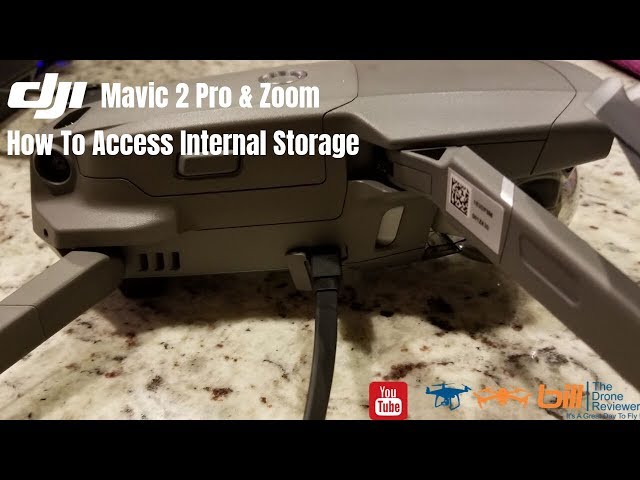 DJI Mavic 2 Pro & Zoom How to Access Internal Storage