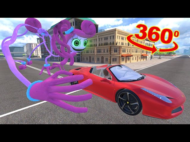 VR 360 Scary MommyLongLegs Chases YOU || Poppy Playtime