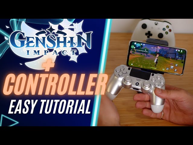 Play Genshin Impact with Controller | PS4 PS5 XBOX ... | Mantis Gamepad Pro