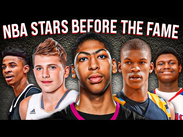 NBA Stars Before The Fame...How Good Were They Actually?