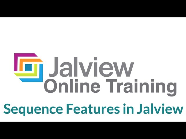 Displaying sequence features in Jalview