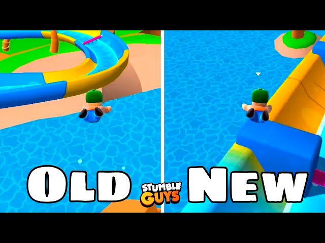 Super Slide Old Vs New - Stumble Guys