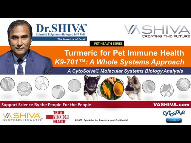 Dr.SHIVA™: Turmeric for Pet Joint Health K9-701 (02/24)