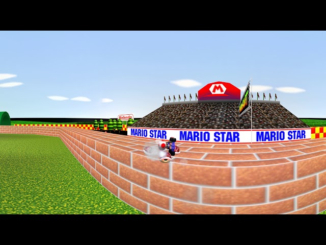 360° VR Mario Kart 64 TAS *Look Around!*