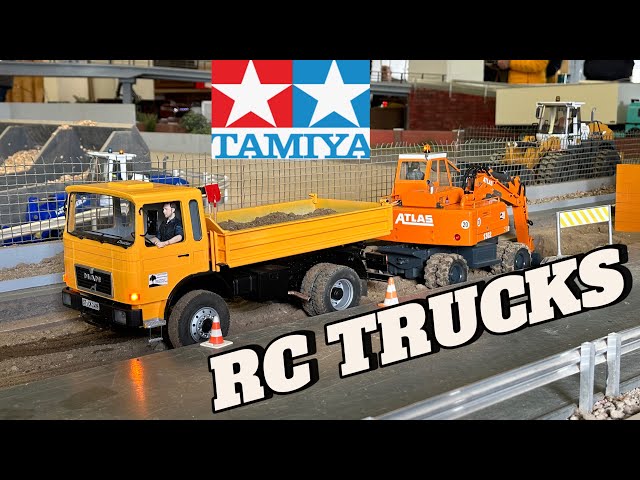 Modellbau in 1/14 RC Trucks beim MTC Osnabrück Tamiya LKW Modelle