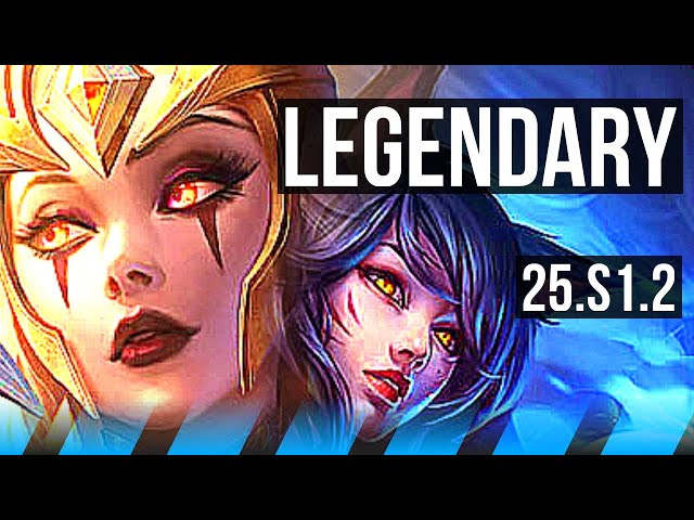 LEBLANC vs AHRI (MID) | Legendary, 500+ games | KR Master | 25.S1.2