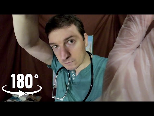 ASMR VR180 | Inspecting, Cleaning & Treating Your Wounds 👨‍⚕️