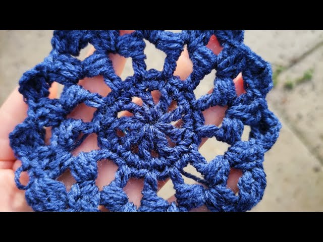 Crochet Irish Lace Beautiful flower   Coaster  Crochet Ideas