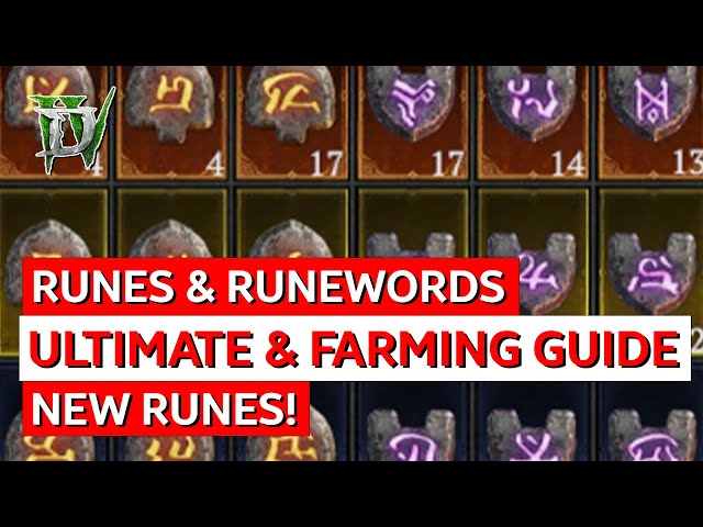 Runes Ultimate Guide Explained, Where To Farm, Season 7 New Runes - Diablo 4