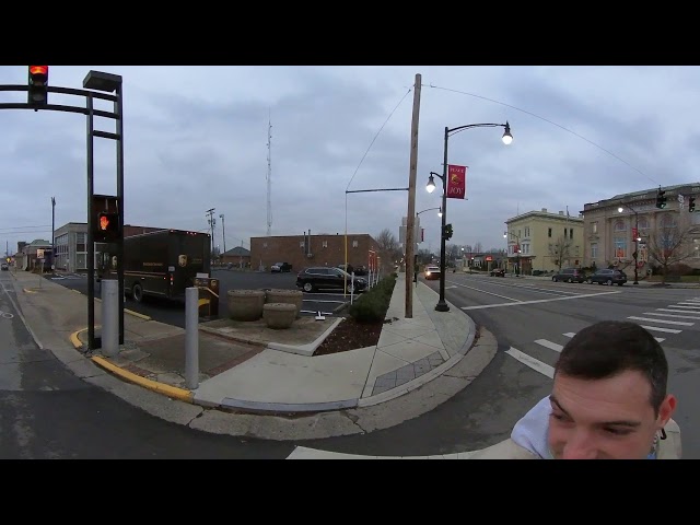 Walking tour of Downtown Danville, KY 360 VR.