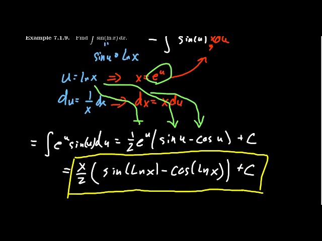 Combining Substitution and Integration by Parts