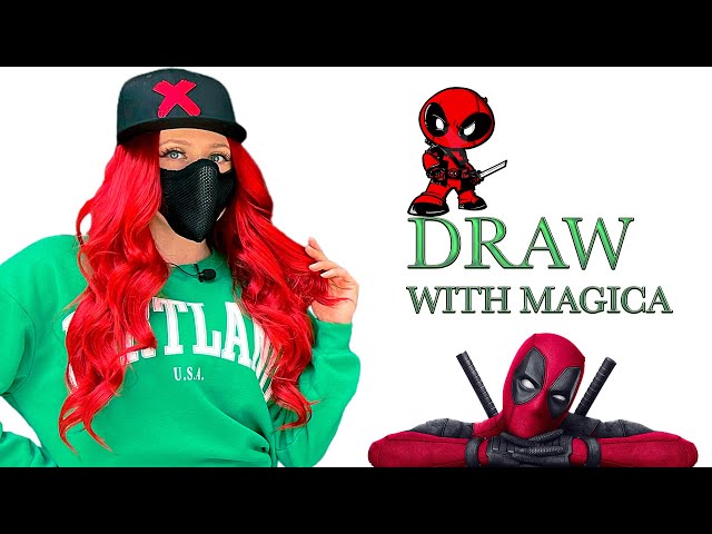 Магика нарисовала Дэдпула / Magica drew Deadpool