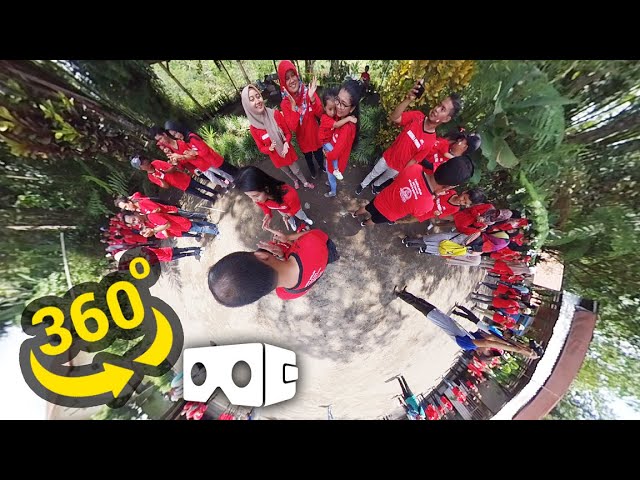 Suasana Outbound Ledok Sambi Yogyakarta dalam Video 360