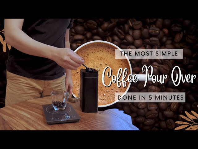 Easy Pour-Over Coffee: A Step-by-Step Guide for Beginners