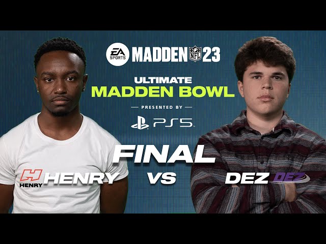 Madden 23 | Henry vs Dez | MCS Ultimate Madden Bowl Final | The Ultimate Showdown!🏈