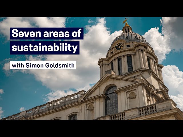 A sustainable future for all | University of Greenwich