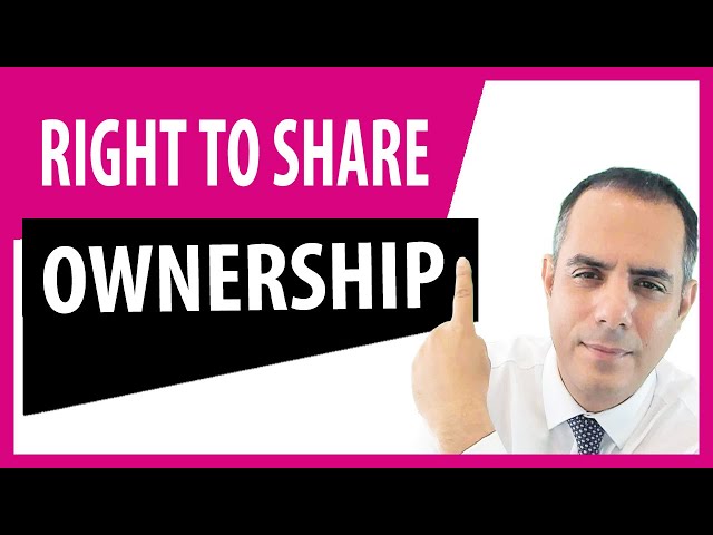 Right to Shared Ownership scheme Mortgage