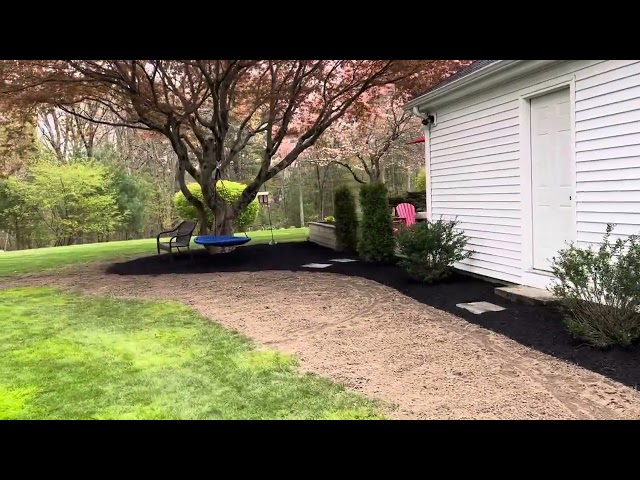 Protect #4 landscape work #patio  #mulch  @YouTube