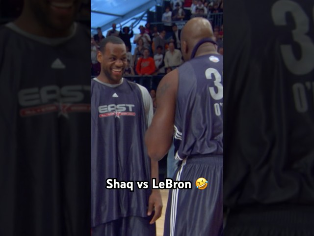 LeBron & Shaq’s ICONIC dance battle at the 2007 All-Star Practice 🤣