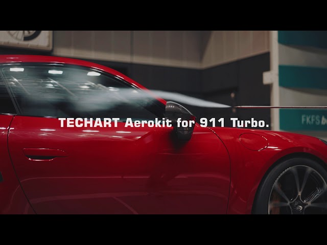 Watch out: new TECHART Aerokit for Porsche 911 Turbo (992).