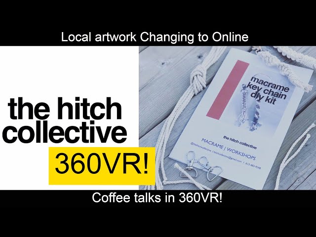 Local Artwork changing to Online!      #360VR #coffeetalks