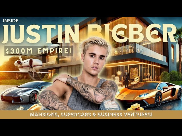 Inside Justin Bieber’s $300 Million Empire: Mansions, Supercars & Business Ventures!