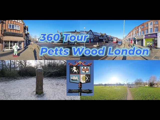 🎥 360° Tour of Petts Wood, London | Hidden Gem & Best Place to Live in 2025 shot in 8k Insta360x4🌟